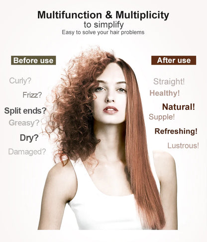 PURC 300ML Professional Keratin Hair Treatment Smoothing Repairing Frizz Curly Hair Straightening Brazilian Keratin Hair Care