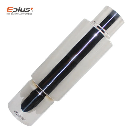EPLUS Car&Motorcycle Exhaust Pipe Muffler Tail Pipe Universal High Quality Stainless Steel 51 57 63MM Exhaust End Output 89MM