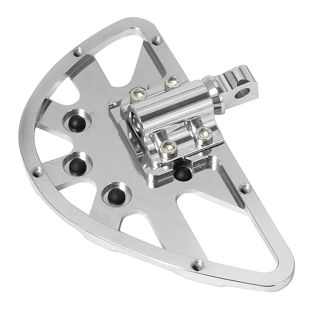 Motorcycle Driver Floorboard Male Mount Rear/ Front Foot Rest Pegs Pedal Black/Chrome For Harley Softail Touring Dyna Road Glide