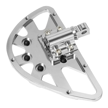 Motorcycle Driver Floorboard Male Mount Rear/ Front Foot Rest Pegs Pedal Black/Chrome For Harley Softail Touring Dyna Road Glide