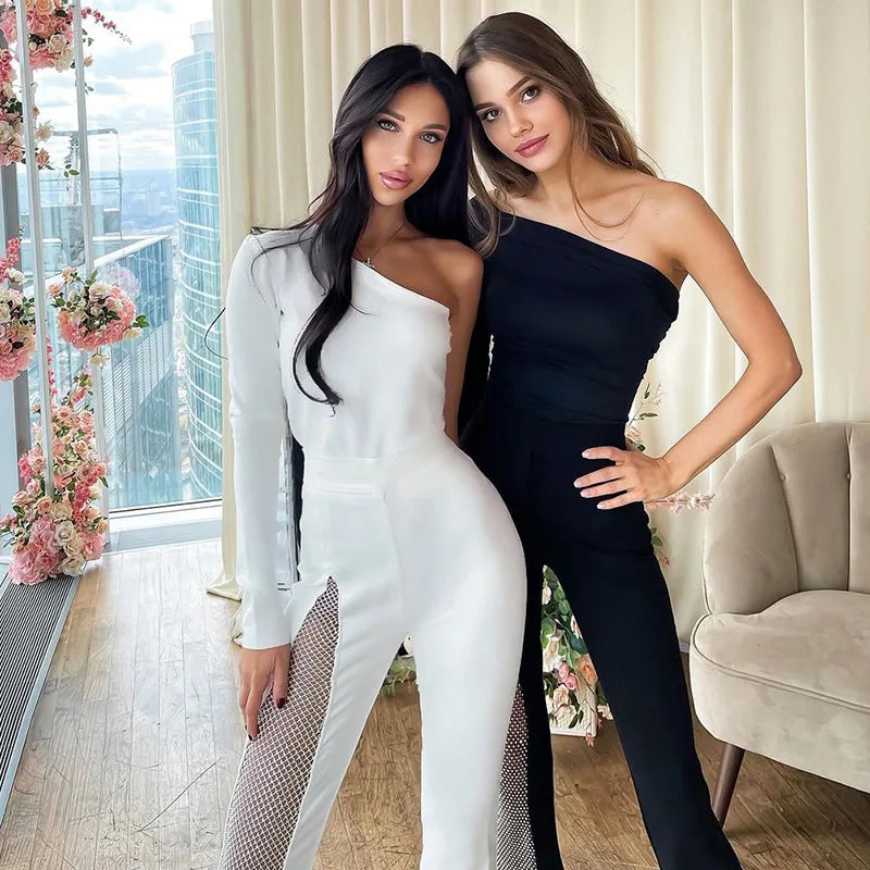 Street Fashion Flared Pants  Women Grenadine High Waist Pants for Women Glitter High Slit Boot Cut Flared Trousers 2021 Autumn