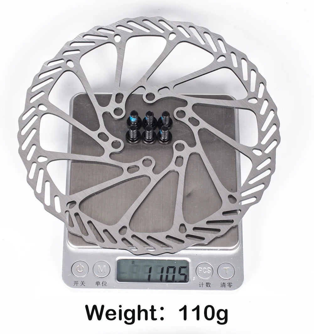 TANKE Bike Disc Brake 140 160 180 203 Rotors With Bolts Hydraulic Brake Road Mountain Bicycle MTB Oil Slick Rotor Bicycle Parts