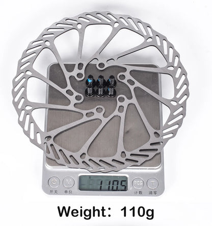 TANKE Bike Disc Brake 140 160 180 203 Rotors With Bolts Hydraulic Brake Road Mountain Bicycle MTB Oil Slick Rotor Bicycle Parts