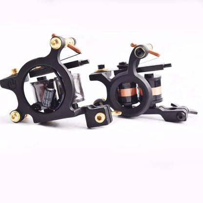 Special Price Handmade Tattoo Gun Wraps Coils Iron Frame Tattoo Machine Liner&Shader Beginner Tatu Gun For Tattoo Artist