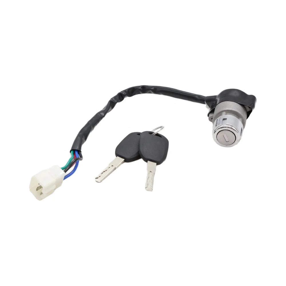 Electric Motorcycle Power Lock Pedal Car Battery Key Switch for Electric Bicycle & Ignition System