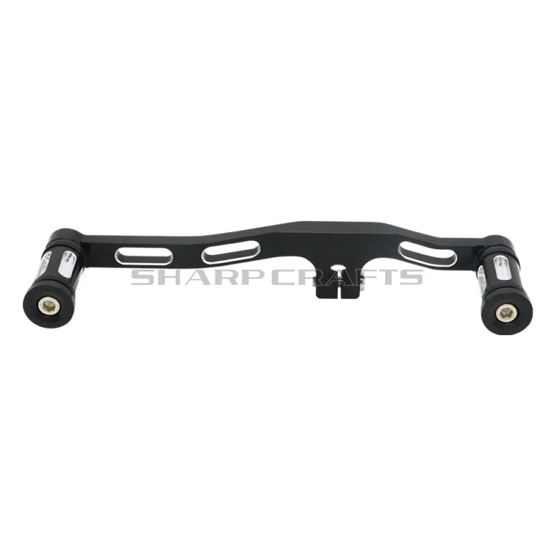 For Harley Dyna Street / Fat Bob Low Rider Super / Wide Glide Motobike CNC Mid-Controls Heel Toe Shifter Lever Shift With Pegs