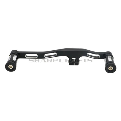 For Harley Dyna Street / Fat Bob Low Rider Super / Wide Glide Motobike CNC Mid-Controls Heel Toe Shifter Lever Shift With Pegs
