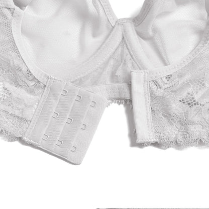 YBCG New Ultra Thin Women Bra Sexy See Through Lace Bras Mesh Perspective Wire Transparent A B C D DD E DDD F 70 75 80 85 90 95