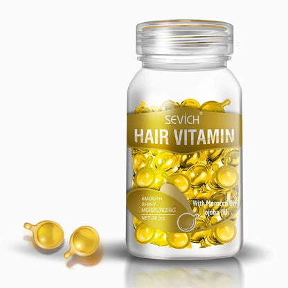 Sevich Mix Hair Vitamin Capsule Hair Treatment Oil Repair Damaged Smooth Hair Care Serum Nourishing Keratin Complex Oil
