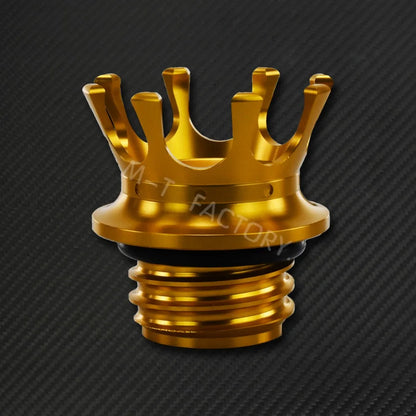 Motorcycle Gas Fuel Tank Cap Crown Style Tank Oil Cover For Harley Touring  Road King FLHR Sportster XL883 Softail Fat Boy Dyna