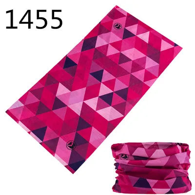 1401-1450 Magic Scarf Outdoor Sports Bicycle Headband Bike Cycling Bandana Neck Tube Warmer Bandanas Scraf Men Hiking Headband