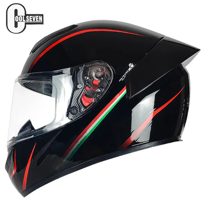 DOT Customized Color Cheap Full Face Motorcycles Helmet with Quick Release Buckle Customizable Logo/package Novel Design Helmets