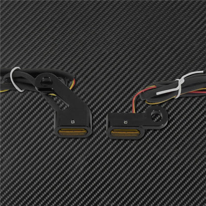 Motorcycle LED E Mark Turn Signal Light Indicator Mini Running Lamp For Harley Softail Touring Sportster XL 883 1200 FLHX Fatboy