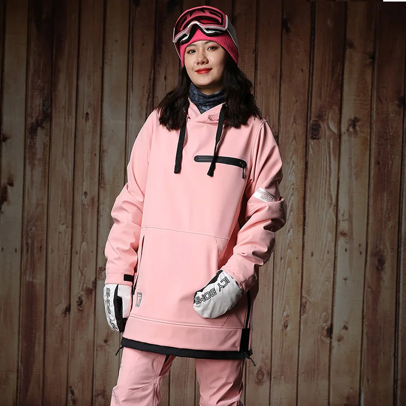 RUNNING RIVER Women ski Snowboarding Hoodie  High Quality Hooded outdoor Sports Snowboard Jacket 1250