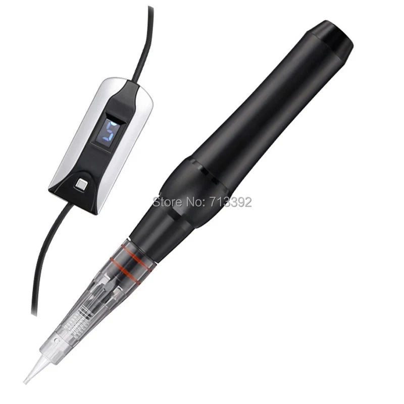 Portable Tattoo Gun Semi Permanent Makeup Eyebrow Lip Eyeliner Machine Pen
