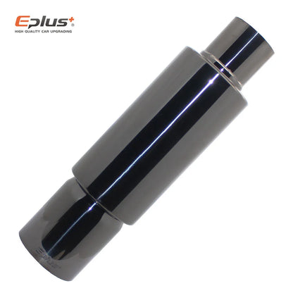 EPLUS Car&Motorcycle Exhaust Pipe Muffler Tail Pipe Universal High Quality Stainless Steel 51 57 63MM Exhaust End Output 89MM
