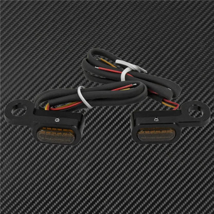 Motorcycle LED E Mark Turn Signal Light Indicator Mini Running Lamp For Harley Softail Touring Sportster XL 883 1200 FLHX Fatboy
