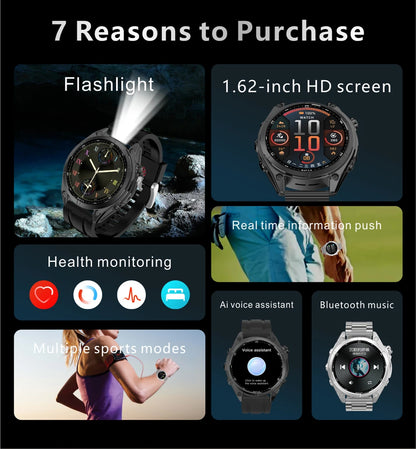 2025 NEW S8 Pro Smart Watch 1.62inch AMOLED 480*480 Display BT Calling Sports Modes IP68 Fashion Business for Smart Watch