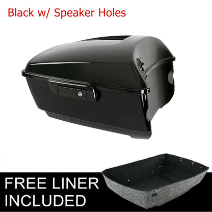 Motorcycle Razor Chopped King Trunk Latches For Harley Touring Road King Street Glide Road Glide 2014-2025