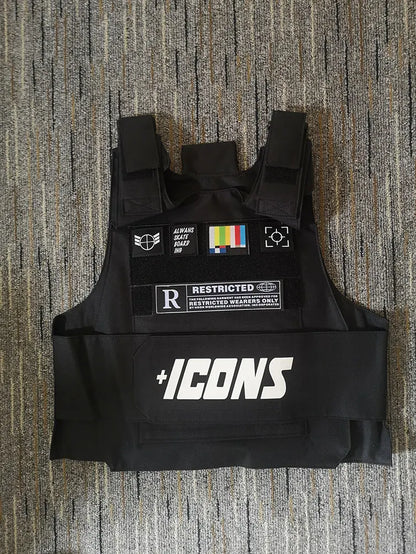 2022 rapper hiphop MC VEST TANK TOP fashion new design top street fashion icons Tactical vest Colete Tatico Chalecos para hombre