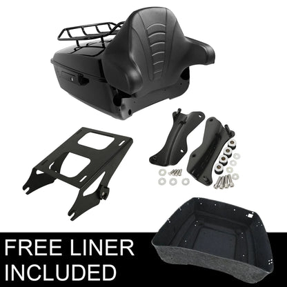 Motorcycle King Trunk Luggage Rack Plate For Harley Touring Road King Electra Glide Road Glide 2014-2025