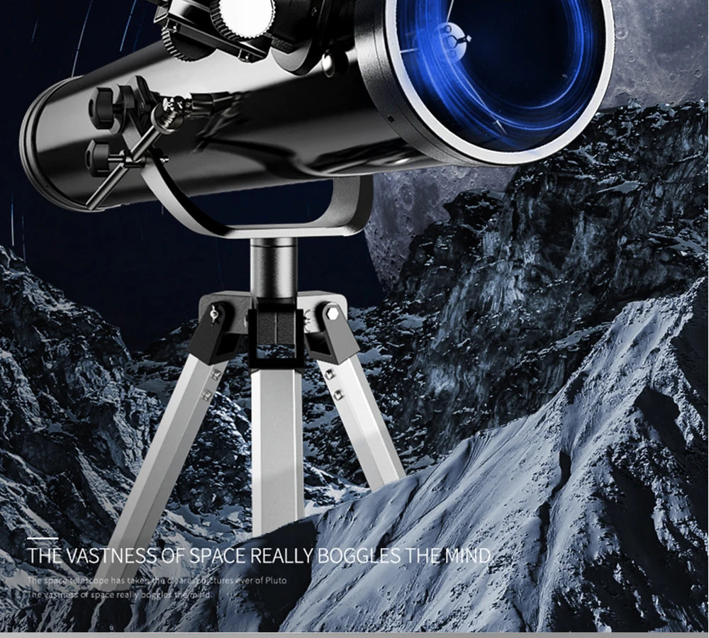 Professional Astronomical Telescope, 875X Reflective Monocular, Astronomic HD, Space Stargazing, Bird Watching, Gift for Kids