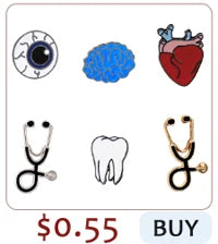 Rainbow Pin Gay Pride Brooch Cartoon Sheep Heart Enamel Lapel Pins Clothes Brooches Unisex Jewelry Gift Rainbow pencil Pin Badge