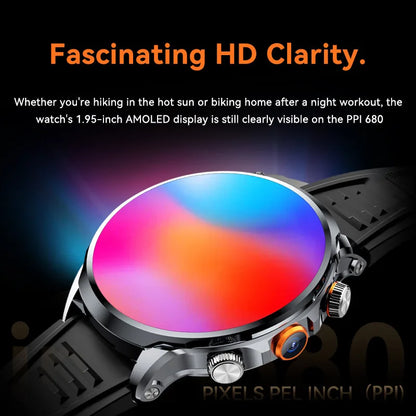 Hot 2025 New Arrival 4G 5G Smart Watch H18 WiFi GPS HD Camera Video Call NFC 8+128GB 900MAH Battery Android Sport Smart Watch