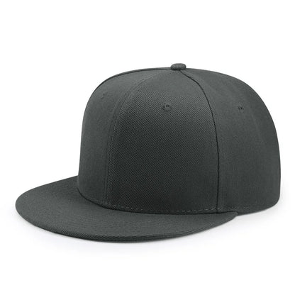 Big Bone Man Plus Size Baseball Caps Adult Flat Peak Hip Hop Fitted Hat Men Women Large Size Snapback Cap size 6 3/4 to size 8