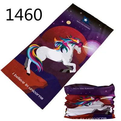 1401-1450 Magic Scarf Outdoor Sports Bicycle Headband Bike Cycling Bandana Neck Tube Warmer Bandanas Scraf Men Hiking Headband