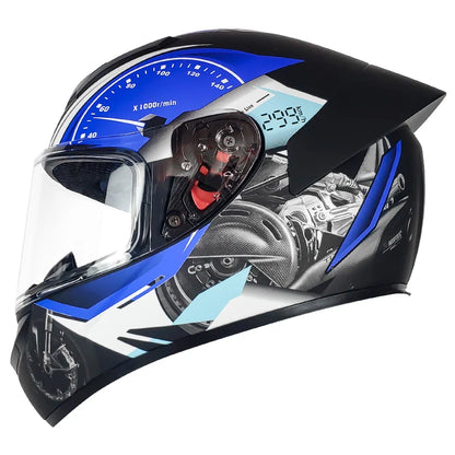 DOT Customized Color Cheap Full Face Motorcycles Helmet with Quick Release Buckle Customizable Logo/package Novel Design Helmets