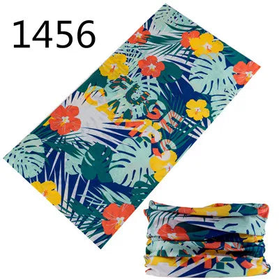 1401-1450 Magic Scarf Outdoor Sports Bicycle Headband Bike Cycling Bandana Neck Tube Warmer Bandanas Scraf Men Hiking Headband