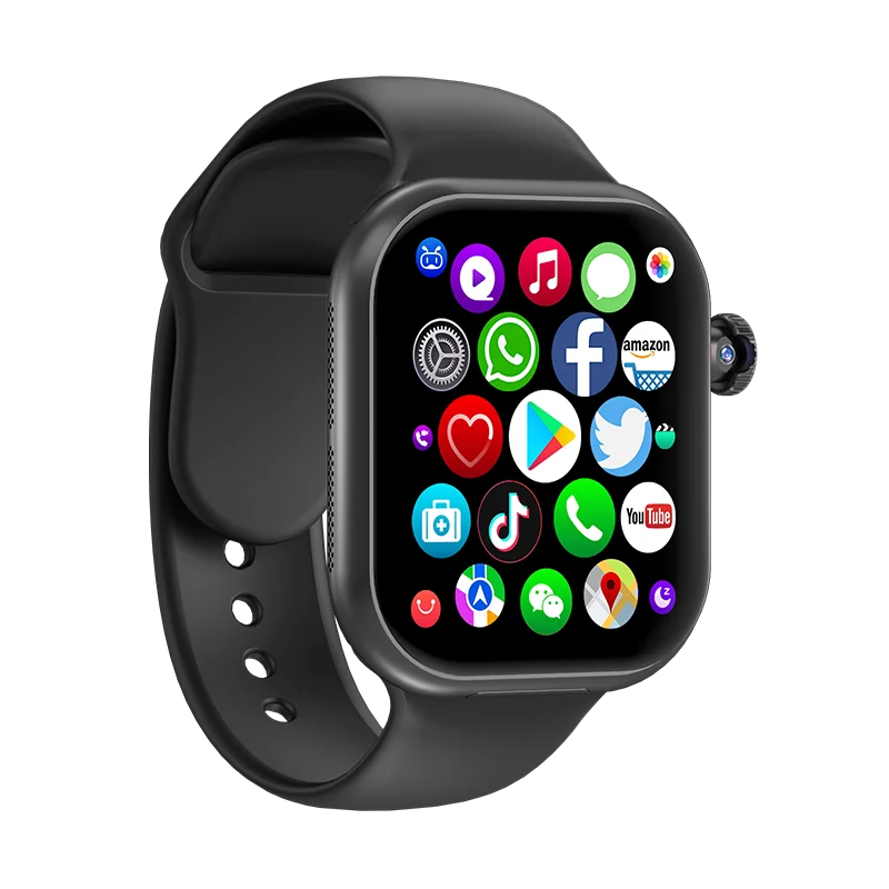 Wonlex MT107 AMOLED Screen Big Memory SIM Card WIFI GPS Positioning 4G Android Phone Watch Heart Rate Smart Watch