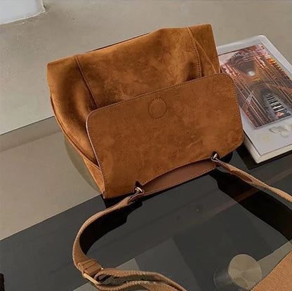 Winter Fashion Luxury Shoulder Bags For Women Retro Pu Leather Flap Crossbody Bag Lady Messenger Handbag Clutch Purse