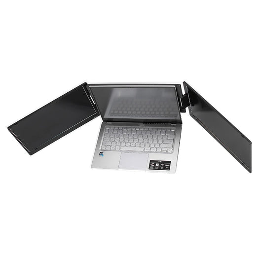 15.6 Inch Dual Triple Portable Laptop Screen Extender Monitor HD 2560*1440 2K IPS Display TFT Type-C Power Attachable Foldable