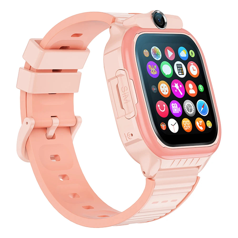 K61 2025 Kids 4G Sim Card Child Smart Watch HD Camera SOS Video Call 800mAh 1.52" Screen GPS WIFI LBS GPS Children Smartwatch