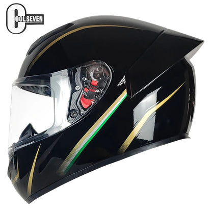 DOT Customized Color Cheap Full Face Motorcycles Helmet with Quick Release Buckle Customizable Logo/package Novel Design Helmets