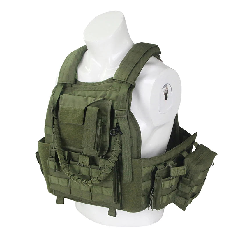 1000D Tactical Vest Sniper Chest Rig Airsoft Vest Armor Vest Gear Carrier Load Bearing Vest Hunting Clothes