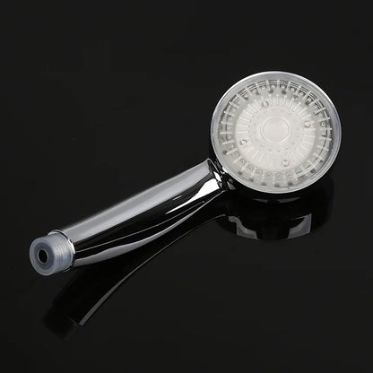 7 Color Temperature Sensitive LED Hand Shower Head ABS Plastic Bathroom Faucet with Pressurized Feature for Hotels and Toilets