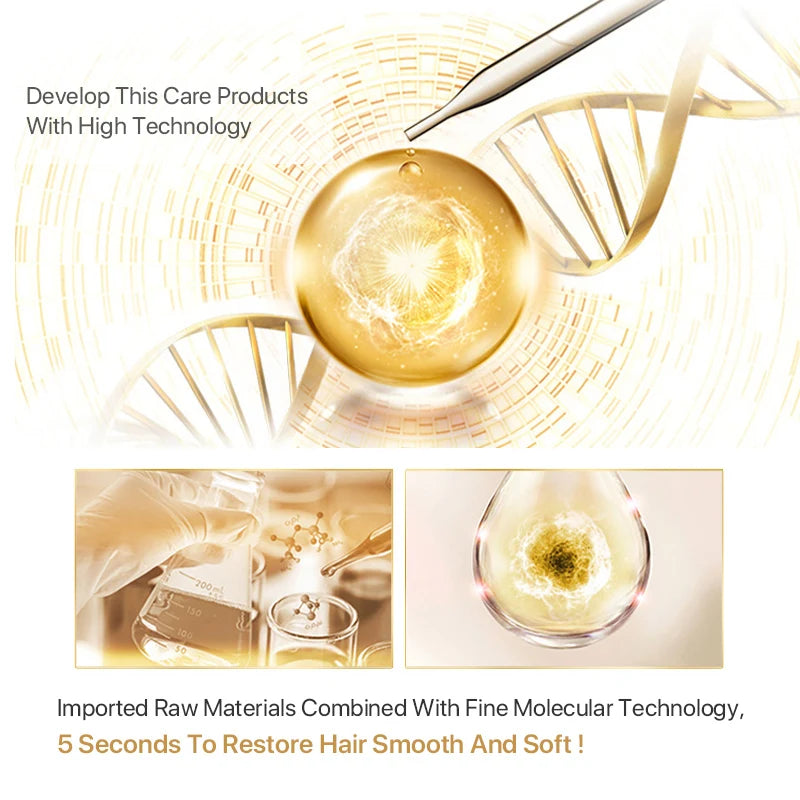 PURC Argan Oil Hair Mask Repair Damaged Frizz Masks Nourishing Smoothing Magic Hair Treatment Conditioner Hair Care