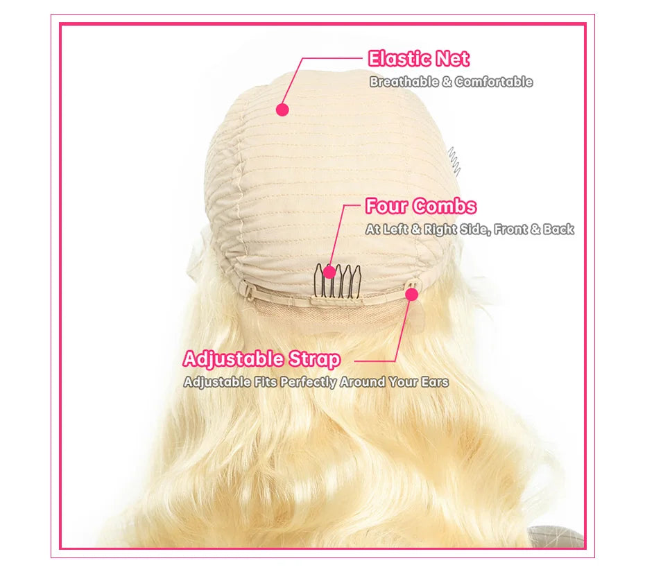 613 Honey Blonde 360 Lace Wigs Human Hair Pre Plucked Body Wave Lace Front Wig 13x4 13x6 Lace Front Frontal Wigs for Black Women