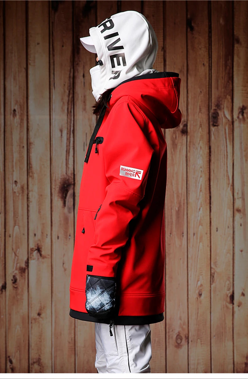 RUNNING RIVER Women ski Snowboarding Hoodie  High Quality Hooded outdoor Sports Snowboard Jacket 1250