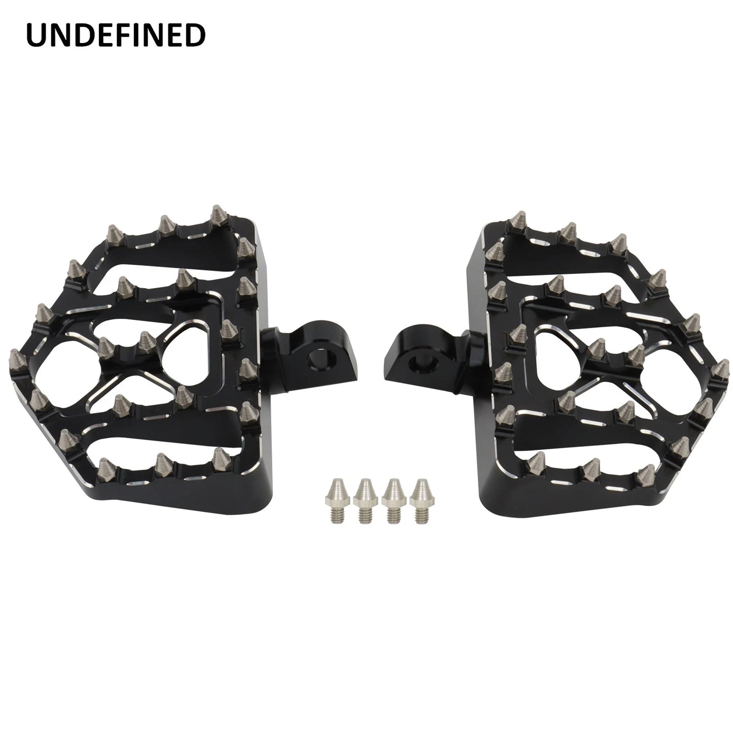 Wide Floorboards MX Foot Pegs Footrest Driver Pedals for Harley Touring Road King Street Glide 86-2023 Softail Fatboy Dyna FLD