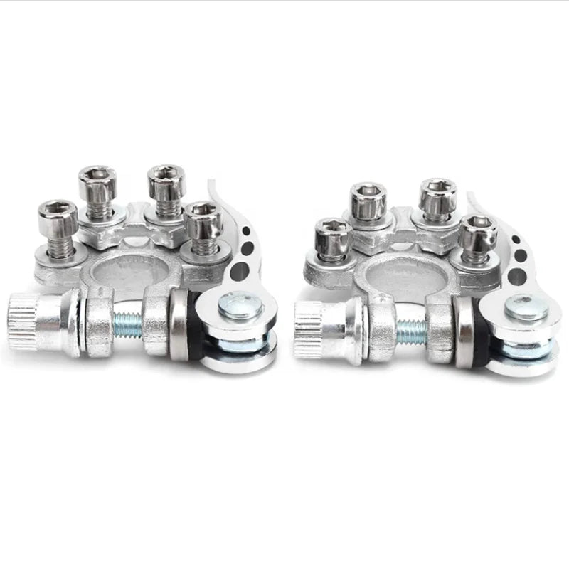 In Stock  6-24V Tin Plated Brass Connector Clamp Quick Release Adjust Disconnect Multi Link Battery Terminal  Positive &Negative