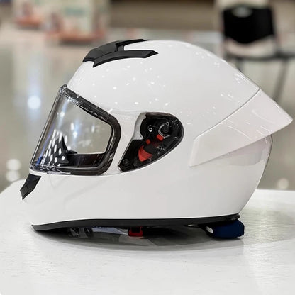 DOT Customized Color Cheap Full Face Motorcycles Helmet with Quick Release Buckle Customizable Logo/package Novel Design Helmets