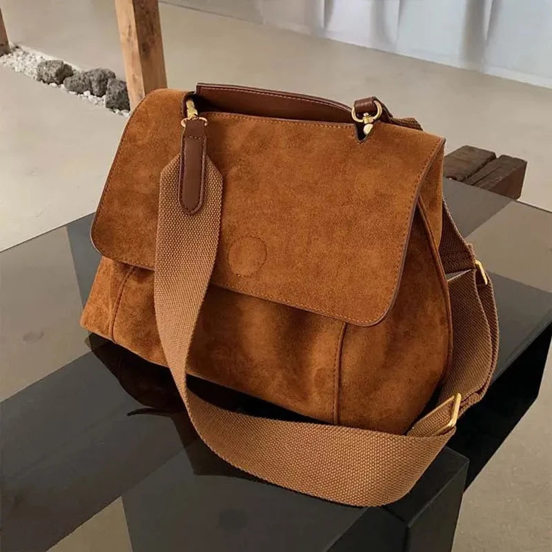 Winter Fashion Luxury Shoulder Bags For Women Retro Pu Leather Flap Crossbody Bag Lady Messenger Handbag Clutch Purse