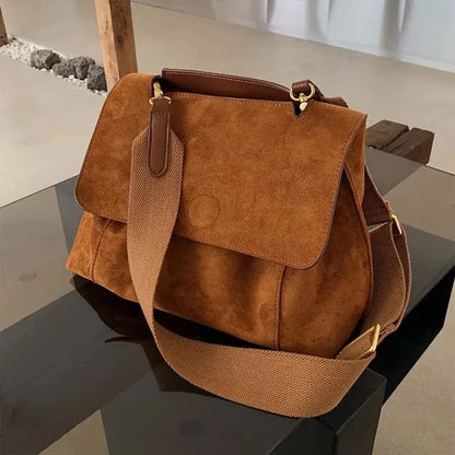 Winter Fashion Luxury Shoulder Bags For Women Retro Pu Leather Flap Crossbody Bag Lady Messenger Handbag Clutch Purse