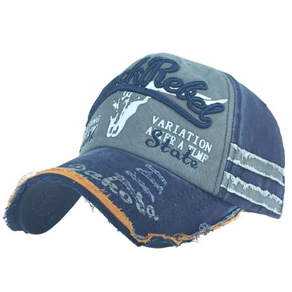 2022 News Fashion Outdoor Sports Cotton Baseball Cap Retro Embroidery Men's Cap Hip Hop Rebound Caps Snapback Hats