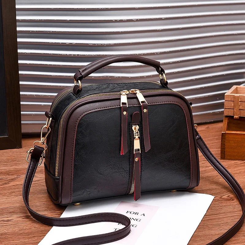 Yogodlns Crossbody Bags For Women PU Leather New High Quality Ladies Fashion Solid Color Bag Female Designer Shoulder Bag
