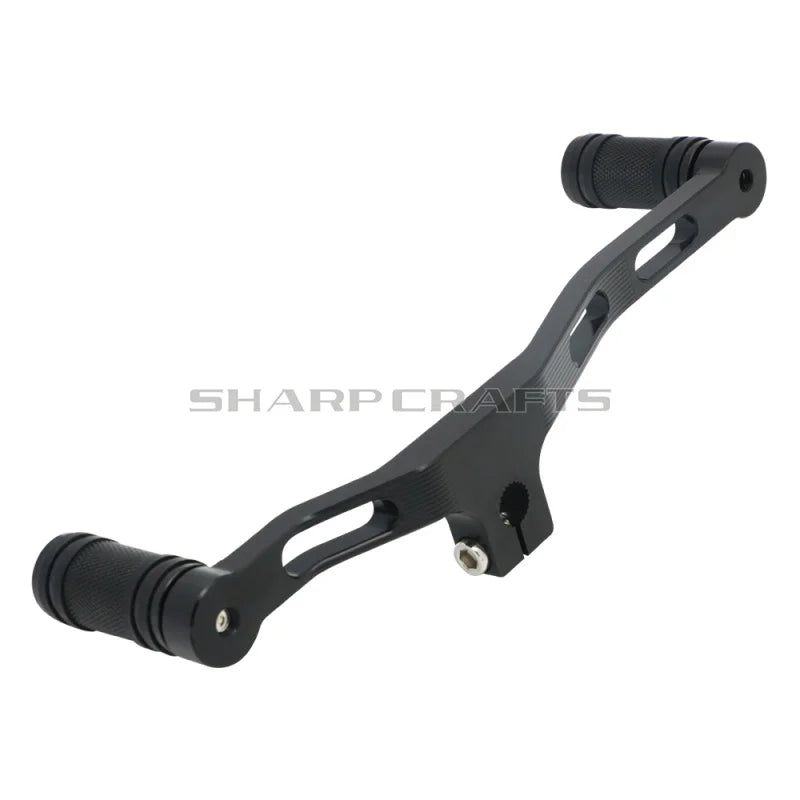 For Harley Dyna Street / Fat Bob Low Rider Super / Wide Glide Motobike CNC Mid-Controls Heel Toe Shifter Lever Shift With Pegs